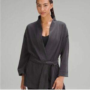 lululemon athletica Charcoal Kimono Robe